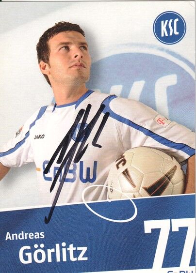 Autogramm Fussball | Karlsruher SC | 2008 | Andreas GÖRLITZ