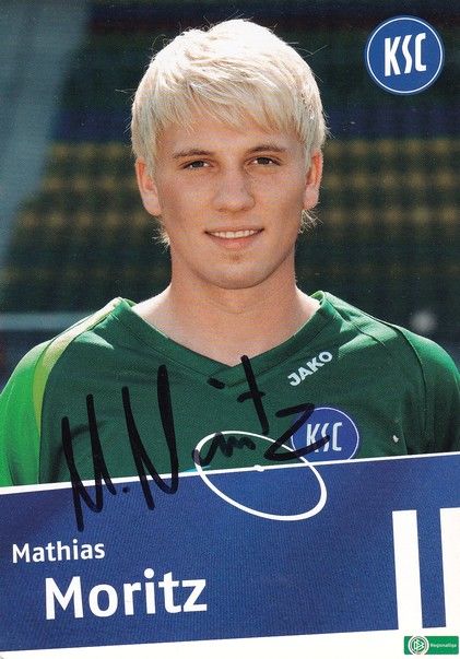 Autogramm Fussball | Karlsruher SC II | 2008 | Mathias MORITZ