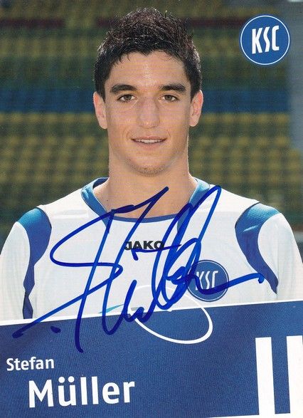Autogramm Fussball | Karlsruher SC II | 2008 | Stefan MÜLLER