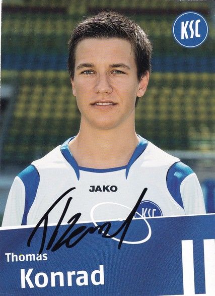 Autogramm Fussball | Karlsruher SC II | 2008 | Thomas KONRAD