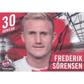 Autogramm Fussball | 1. FC Köln | 2020 | Frederik SÖRENSEN