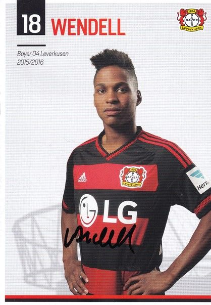 Autogramm Fussball | Bayer Leverkusen | 2015 | WENDELL