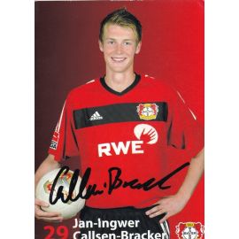 Autogramm Fussball | Bayer Leverkusen | 2003 | Jan-Ingwer CALLSEN-BRACKER