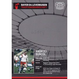 Carte Autographe Andrej Voronin - Bayer Leverkusen 2005-06 - Originale Signée