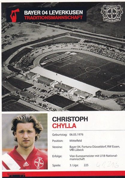 Autogramm Fussball | Bayer Leverkusen | 2010 TM | Christoph CHYLLA