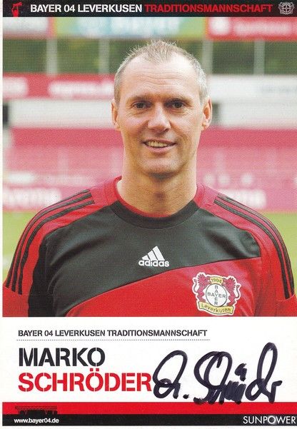 Autogramm Fussball | Bayer Leverkusen | 2011 TM | Marko SCHRÖDER