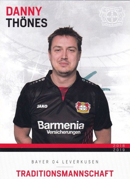 Autogramm Fussball | Bayer Leverkusen | 2018 TM | Danny THÖNES