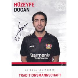 Autogramm Fussball | Bayer Leverkusen | 2018 TM | Hüzeyfe DOGAN