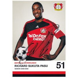 Autogramm Fussball | Bayer Leverkusen | 2008 | Richard SUKUTA-PASU