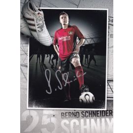 Autogramm Fussball | Bayer Leverkusen | 2009 | Bernd SCHNEIDER (Abschied)
