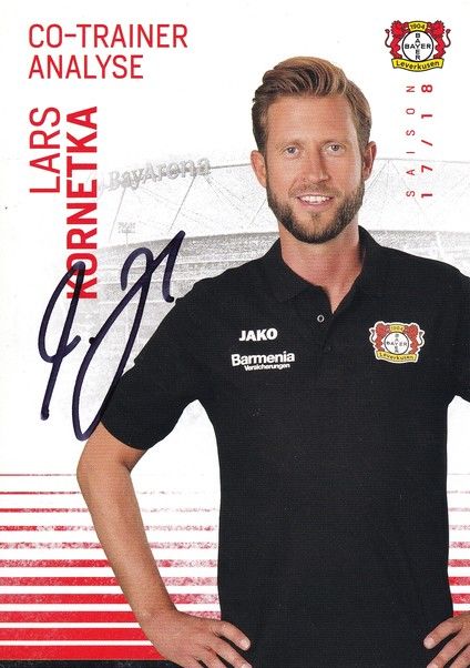 Autogramm Fussball | Bayer Leverkusen | 2017 | Lars KORNETKA