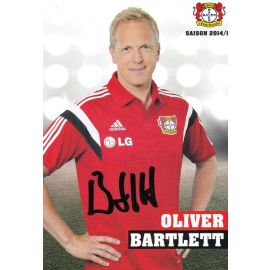 Autogramm Fussball | Bayer Leverkusen | 2014 | Oliver BARTLETT