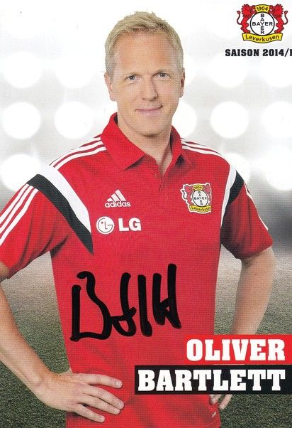 Autogramm Fussball | Bayer Leverkusen | 2014 | Oliver BARTLETT