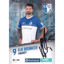 Autogramm Fussball | 1. FC Magdeburg | 2021 | Kai BRÜNKER