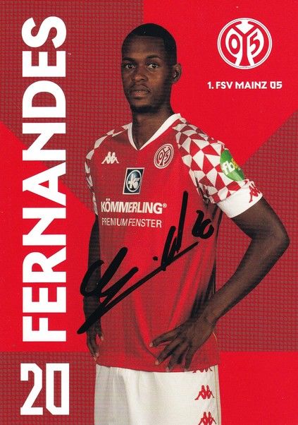 Autogramm Fussball | FSV Mainz 05 | 2020 | Edimilson FERNANDES