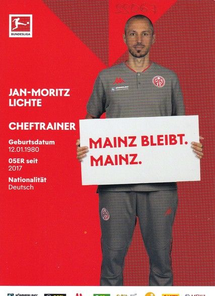 Autogramm Fussball | FSV Mainz 05 | 2020 | Jan-Moritz LICHTE