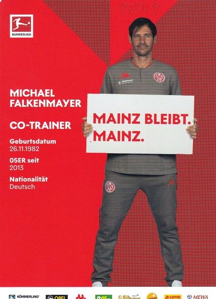 Autogramm Fussball | FSV Mainz 05 | 2020 | Michael FALKENMAYER