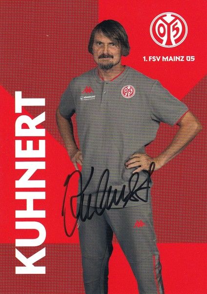 Autogramm Fussball | FSV Mainz 05 | 2020 | Stephan KUHNERT