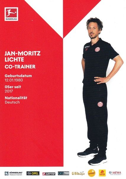 Autogramm Fussball | FSV Mainz 05 | 2019 | Jan-Moritz LICHTE