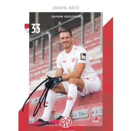 Autogramm Fussball | FSV Mainz 05 | 2023 | Daniel BATZ