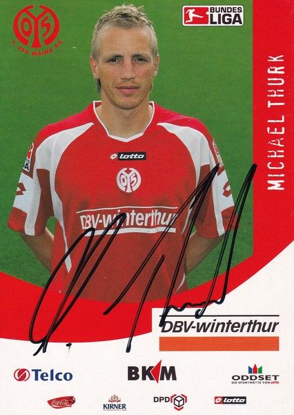 Autogramm Fussball | FSV Mainz 05 | 2005 | Michael THURK