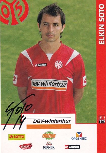 Autogramm Fussball | FSV Mainz 05 | 2007 | Elkin SOTO