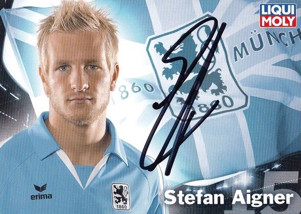 Autogramm Fussball | TSV 1860 München | 2009 | Stefan AIGNER
