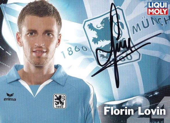 Autogramm Fussball | TSV 1860 München | 2009 | Florin LOVIN