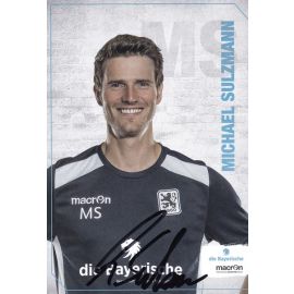 Autogramm Fussball | TSV 1860 München | 2016 | Michael SULZMANN