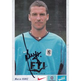 Autogramm Fussball | TSV 1860 München | 2001 | Marco KURZ