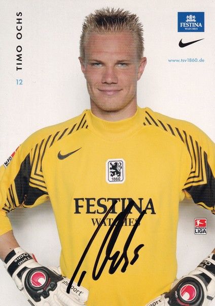 Autogramm Fussball | TSV 1860 München | 2005 | Timo OCHS