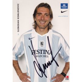 Autogramm Fussball | TSV 1860 München | 2005 | Slobodan KOMLJENOVIC