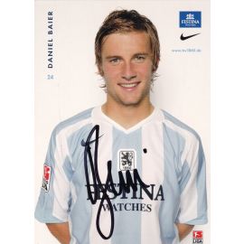 Autogramm Fussball | TSV 1860 München | 2005 | Daniel BAIER
