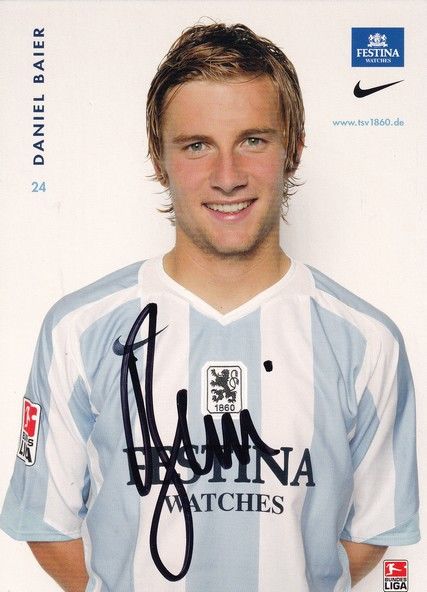 Autogramm Fussball | TSV 1860 München | 2005 | Daniel BAIER