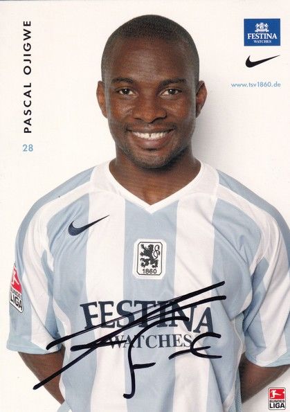 Autogramm Fussball | TSV 1860 München | 2005 | Pascal OJIGWE