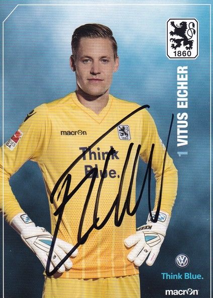 Autogramm Fussball | TSV 1860 München | 2015 | Vitus EICHER