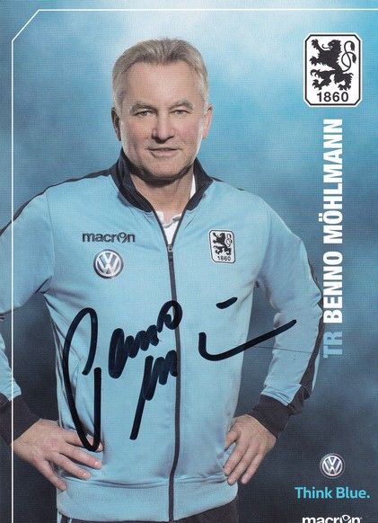 Autogramm Fussball | TSV 1860 München | 2015 | Benno MÖHLMANN