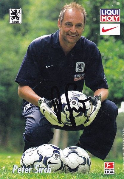 Autogramm Fussball | TSV 1860 München | 2003 | Peter SIRCH