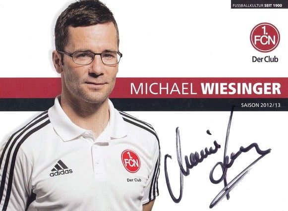 Autogramm Fussball | 1. FC Nürnberg | 2012 | Michael WIESINGER