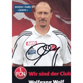 Autogramm Fussball | 1. FC Nürnberg | 2005 | Wolfgang WOLF