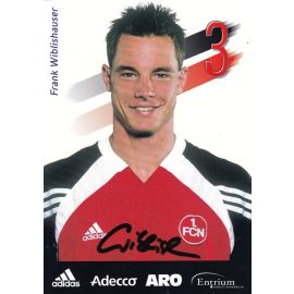 Autogramm Fussball | 1. FC Nürnberg | 2001 | Frank WIBLISHAUSER