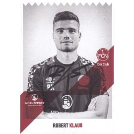 Autogramm Fussball | 1. FC Nürnberg | 2020 | Robert KLAUSS