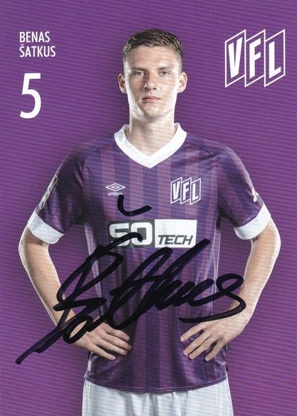 Autogramm Fussball | VfL Osnabrück | 2022 | Benas SAKTUS