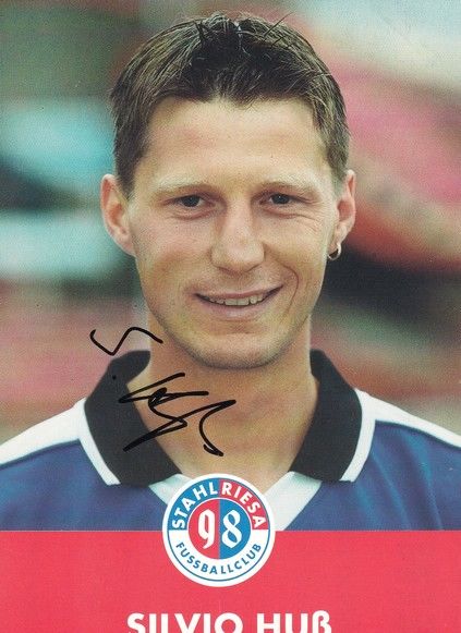 Autogramm Fussball | BSG Stahl Riesa | 2001 | Silvio HUSS