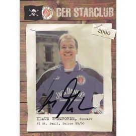 Autogramm Fussball | FC St. Pauli | 1999 | Klaus THOMFORDE