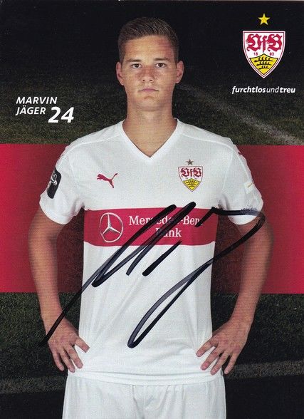 Autogramm Fussball | VfB Stuttgart II | 2015 | Marvin JÄGER