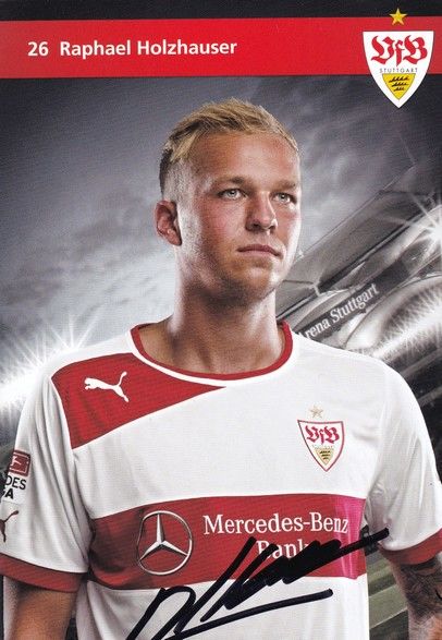 Autogramm Fussball | VfB Stuttgart | 2012 | Raphael HOLZHAUSER