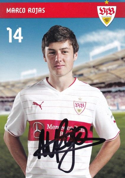 Autogramm Fussball | VfB Stuttgart | 2013 | Marco ROJAS