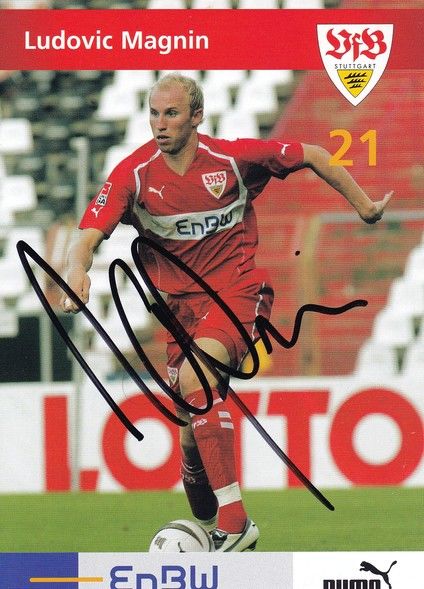 Autogramm Fussball | VfB Stuttgart | 2005 | Ludovic MAGNIN