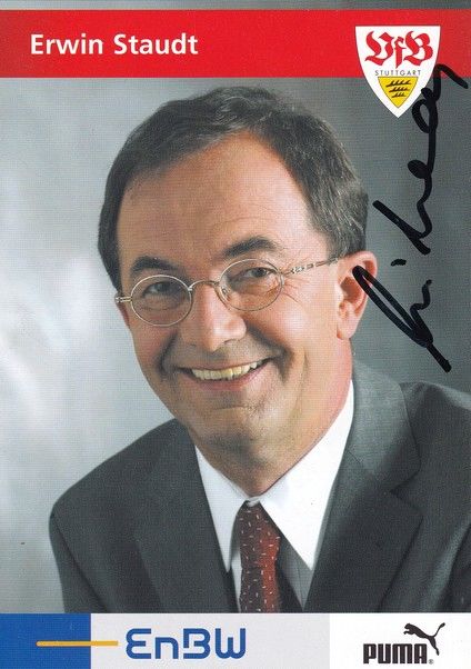 Autogramm Fussball | VfB Stuttgart | 2005 | Erwin STAUDT